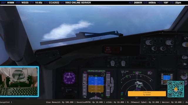 [X - PLANE 11] - MEDAN TO SINGAPORE SPESIAL IMLEK смотреть онлайн