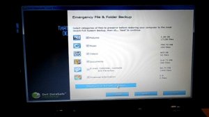 How to Use the Dell Datasafe Restore and Emergency Backup Tool