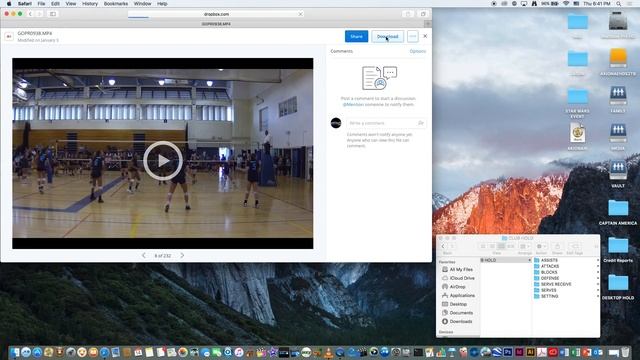 Dropbox Volleyball Clips Trainer- Organize/Download/Prioritize смотреть онлайн