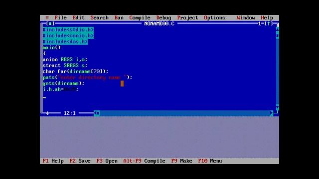 CREATE DIRECTORY THROUGH TSR ||GURU KI C LANGUAGE
