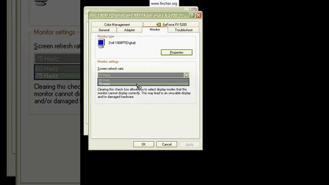 How to change refresh rate in windows xp смотреть онлайн