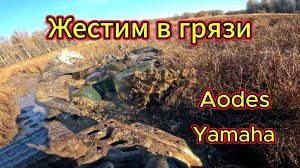 Жестим в грязи на Ямахе и Аодес! (Yamaha Grizzly, Odes Mud Pro 1000)