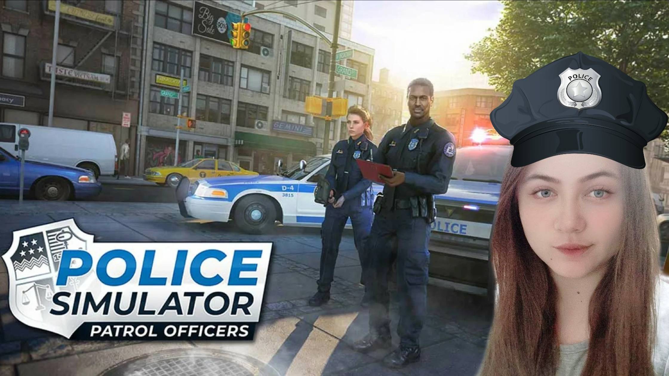 Становимся офицером полиции Police Simulator: Patrol Officers #1