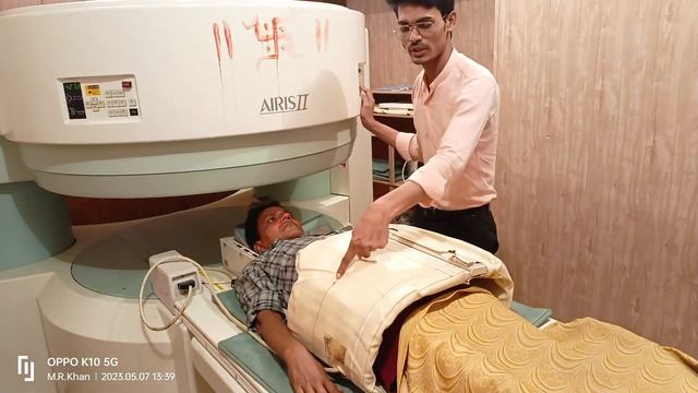 Positioning of MRI Hip joint at 0.3T(AIRIS//) machine!! MRI Hip joint ki position 0.3T machine pr. смотреть онлайн