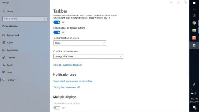 How to Change TaskBar Position in Windows 10 смотреть онлайн