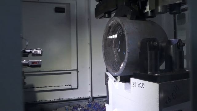 Обработка отводов и катушек на станке SMS0128F3 производства СТАНЭКСИМ смотреть онлайн