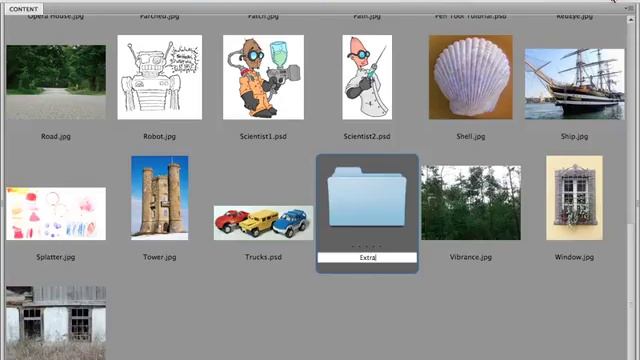 Creating Folders and Moving Images(Adobe Photoshop CS5 Pro) Part11 смотреть онлайн
