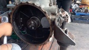 Install seal crankshaft / as cruck engine isuzu 4HK1, 6HK1