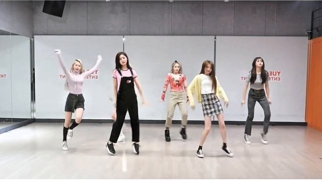 EVERGLOW - You Don't Know Me dance practice mirrored