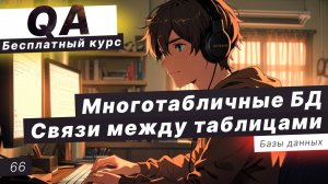 Урок 66. Принципы создания многотабличной базы данных. Нормализация данных. Многотабличные запросы