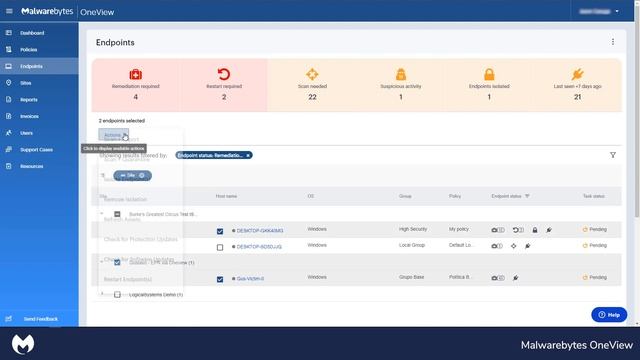 Securing MSP Client Endpoints with OneView смотреть онлайн