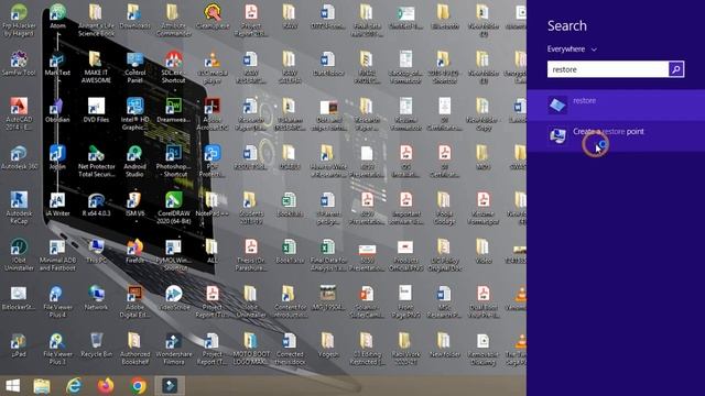How to create system restore point in Windows 8.1 (Dell PC) | restore system смотреть онлайн