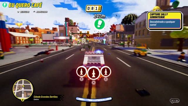Lego 2K Drive - Mission: Coffe Caper | Reward: Car Classic Police Cruiser
