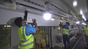 Upgrading of North East Line Train