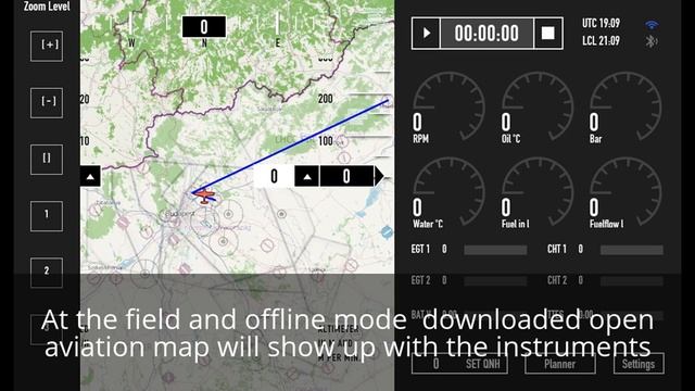 Simple Android EFIS + MAP with SkyLab electronics смотреть онлайн