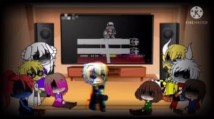 Undertale reacts to last breath phase 3 by fdy