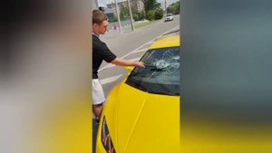 Литвин разбил Субе ламбу(видео с инсайдера)