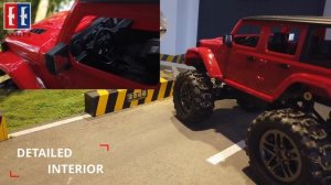 Remote Control Rock Crawler (Licensed by JEEP) 1/14 Scale