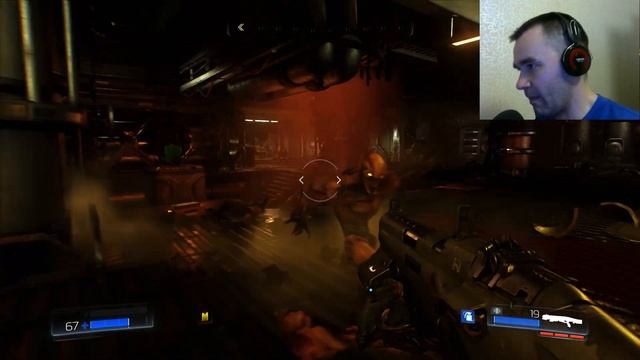 Прохождение Doom 4 (2016) Уровень 3. Литейная фабрика. "ИЗУЧАЕМ МЕТТАЛУРГИЮ с ИМПАМИ")))))