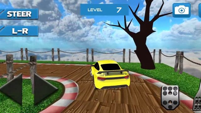 Impossible Stunts Car Track Racing Simulator game,Lavel-7 смотреть онлайн