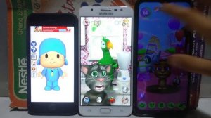 Talking Pocoyo Echo VS Talking Pierre Echo VS My Talking Tom 2 Echo 206