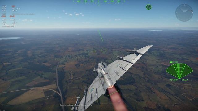 War Thunder: Saab Viggen JA-37 смотреть онлайн