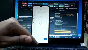 One Click Unlock FRP Samsung A22/F22 android 11 No Test point By UnlockTool.