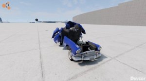 Old Cannon vs Cars 400 Km/H | Crash Test BeamNG drive