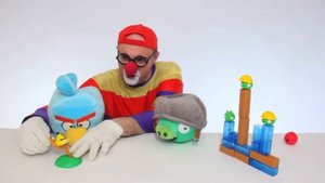 Клоун Дима и игрушки