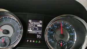 Chrysler town country 3.6 2014.Розхід палива на круїзі 80-90-100км/год.
