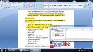HOW TO SOLVE WINDOWS DEFENDER ERROR CODE: 0X800704EC WINDOWS 7