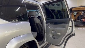 Prado 120 - сидения от Ауди А8 + перешив и перетяжка салона + замена и окраска капота