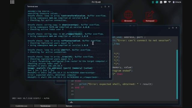 Coding The Universal Tool Part 2 - Scripting Tools 1 - Grey Hack 0.7.2 смотреть онлайн