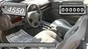 2002 Chrysler Sebring LX 2d Convertible Neptune City NJ 07753