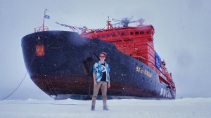 СЕВЕРНЫЙ ПОЛЮС // Ледокол "50 лет Победы" - Поездка на вершину Мира