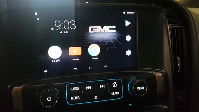 2018 USA GMC Sierra Denali Android Multimedia Touch Navigation OEM Integration смотреть онлайн