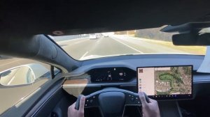 2021 Tesla Model S Plaid POV Test Drive