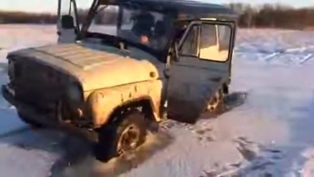 Уаз по внедорожью (весна 2017)