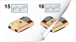 Caliban из Лего// Мини танк из Лего