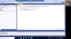 C# Ch 0-C: Quick Tour Of Visual Studio