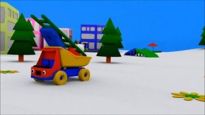 Развивающий Мультфильм для Детей про машинки:Грузовик Тёма и его друг Вагончик