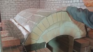 Русская печь, свод русской печи,комплекс барбекю в деревенском стиле -5 2021 Свод