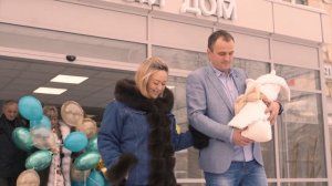 10 роддом Тамбасова 21 зимняя выписка из роддома видеосъёмка заказ на сайте mol4anova.ru