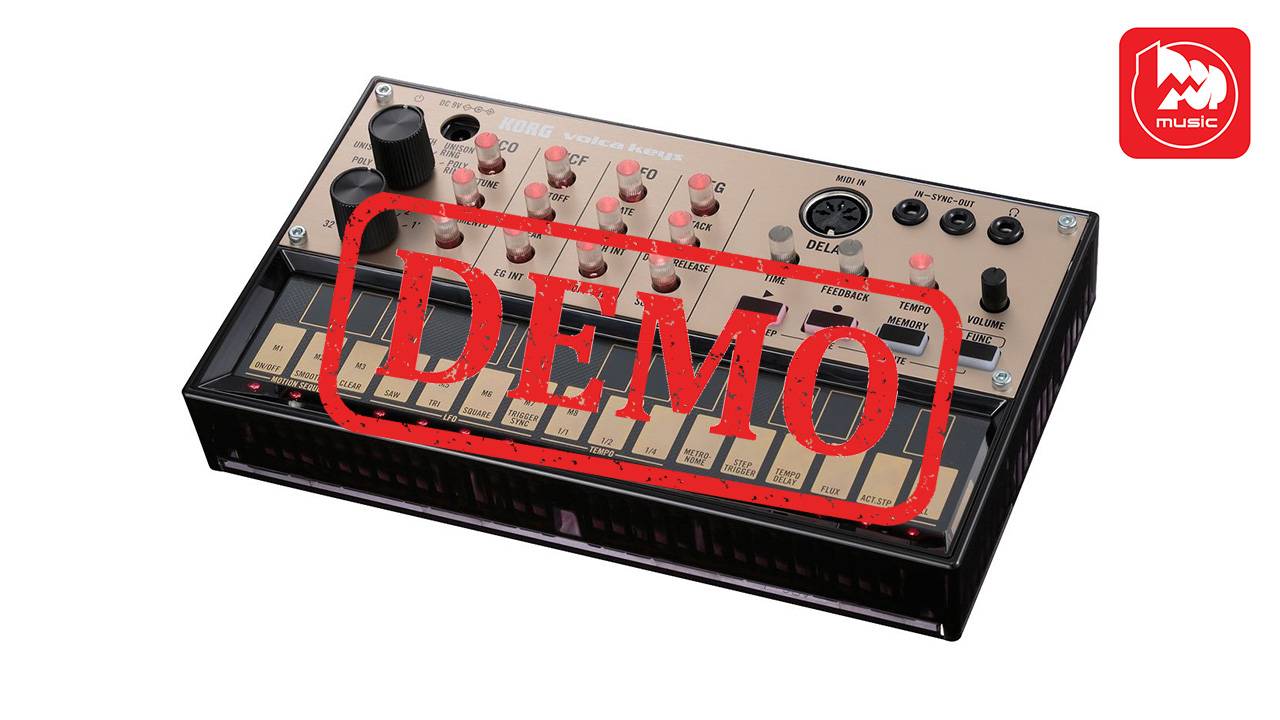 АНАЛОГОВЫЙ СИНТЕЗАТОР KORG VOLCA KEYS - демонстрация звучания