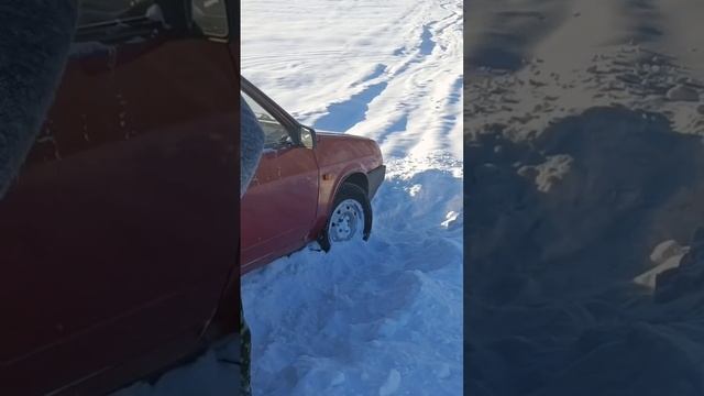 застряли в сугробе #ваз21099 смотреть онлайн