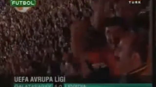 Galatasaray 5:0 Levadia 2009 смотреть онлайн
