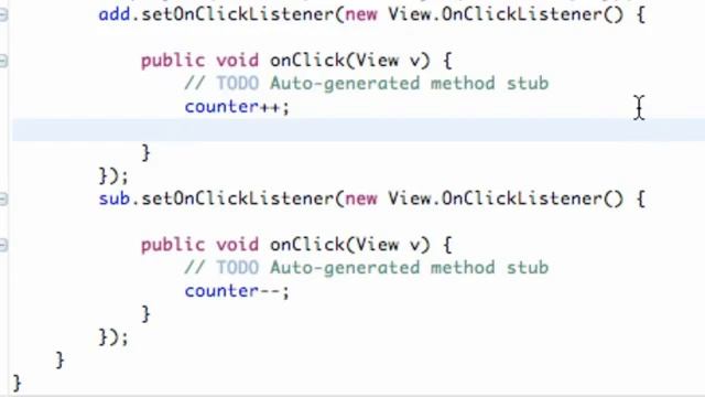 Android Application Development Tutorial   010   Using setText method for our button