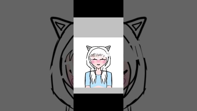 Как я рисовала Кошку Лану #рек #рекомендации #рисунок смотреть онлайн