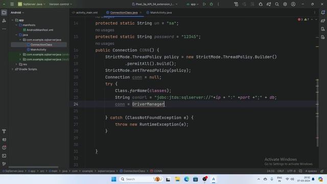 SQL Server database connectivity with android app | Android Studio | java |2024 смотреть онлайн