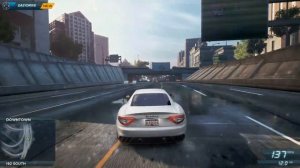 Need For Speed Most Wanted 2012  Maserati GT MC Stradale Tunnel Run